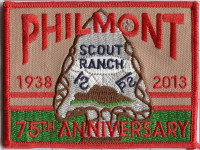 X165781A 75TH ANNIVERSARY Philmont Scout Ranch
