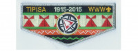 Tipisa 100th Anniversary flap (85033r1 v-1 Central Florida Council #83