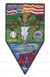 Patch Scan of 2023 NSJ Leatherstocking Council Center Piece 
