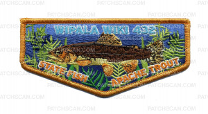 Patch Scan of Wipala Wiki 432 State Fish Apache Trout