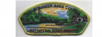 Mountaineer Area Council NSJ gold border CSP Mountaineer Area Council #615