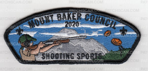 Patch Scan of Mount Baker Council Shooting Sports Program CSP