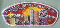 CENTURIES TAHOSA CSP Greater Colorado Council #61 formerly Denver Area Council