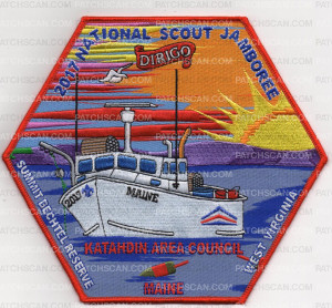 Patch Scan of 2017 JAMBOREE CENTER RED