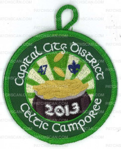 Patch Scan of X167493A Celtic Camporee 2013