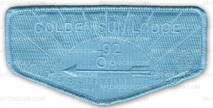 Patch Scan of P24605A 2020 Golden Sun Lodge Activity Patches