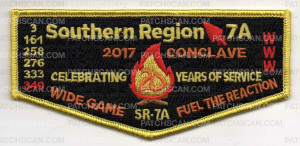 Patch Scan of SOUTHERN REGION LODGE FLAP