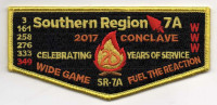 SOUTHERN REGION LODGE FLAP Virginia Headwaters Council formerly, Stonewall Jackson Area Council #763
