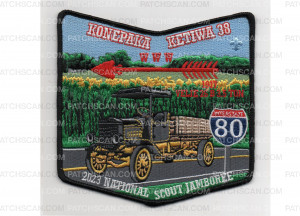 Patch Scan of 2023 National Scout Jamboree Pocket Patch (PO 100153)