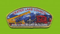 Crater Lake Council 2024 Grit Builders CSP gold met border Crater Lake Council #491