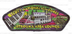 Patch Scan of Istrouma Area Council- 2017 NSJ- Riverboat 
