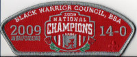Black Warrior Council Alabama An Era of Excellence National Champions Black Warrior Council #6