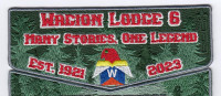 Wagion Lodge 6 Silver Arrowman Set Westmoreland-Fayette Council #512