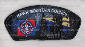 Patch Scan of Hawk Mountain NYLT Revere Staff