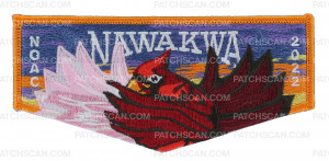 Patch Scan of NAWAKWA NOAC 2022 (Sunset) Flap