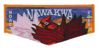 NAWAKWA NOAC 2022 (Sunset) Flap Heart of Virginia Council #602