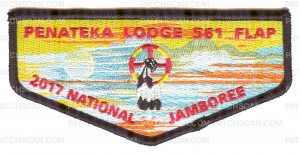 Patch Scan of 2017 National Jamboree - Penateka Lodge 561 Flap