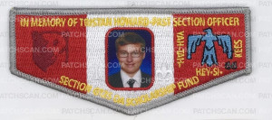 Patch Scan of In Memory of Tristan Howard-Past Section Officer OA Flap