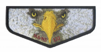 Ma-Nu 133 Eagle face flap Last Frontier Council #480