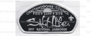 Patch Scan of 2017 National Jamboree CSP Live Salty (PO 86297)