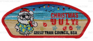 Patch Scan of Great Trail Council- Christmas in July 2022 CSP