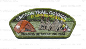 Patch Scan of Oregon Trail Council Spring FOS 2024 CSP