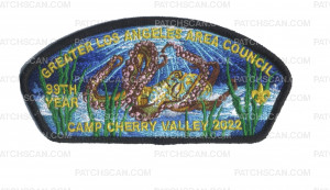 Patch Scan of GLAAC Camp Cherry Valley 99th Year CSP