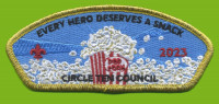 Every Hero Deserves A Snack CSP Circle Ten Council #571