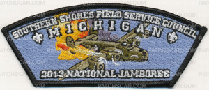 Patch Scan of 28376 - 2013 Jamboree B-24 Bomber JSP 4