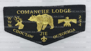 Patch Scan of JTE Comanche Lodge OA Flap 2017