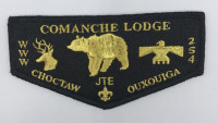 JTE Comanche Lodge OA Flap 2017 Louisiana Purchase Council #213