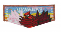 NAWAKWA NOAC 2022 (Sunrise) Flap Heart of Virginia Council #602