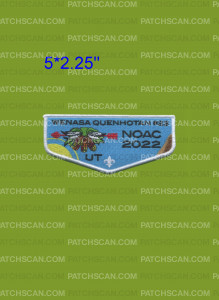 Patch Scan of Wenasa Quenhotan #23 NOAC 2022 Flap 