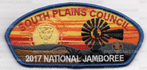 Patch Scan of SOUTH PLAINS JAMBOREE BLUE CSP
