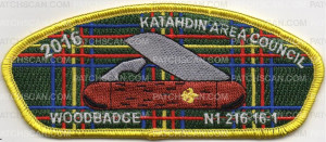 Patch Scan of 2016 WOODBADGE KAC