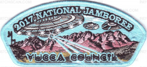 Patch Scan of Yucca Council 2017 National Jamboree JSP KW1876