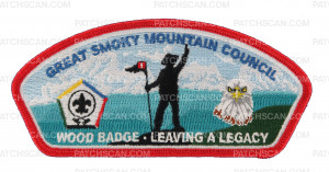 Patch Scan of GSMC Wood Badge Eagle CSP