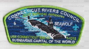 Patch Scan of CRC National Jamboree 2017 Connecticut #6