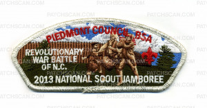 Patch Scan of 2013 Jamboree- Piedmont Council- #213160