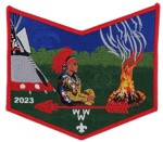 Black Hawk Lodge 20th Annv Bottom Piece  Mississippi Valley Council #141