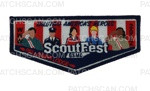Patch Scan of Pellissippi Lodge ScoutFest 2022 flap