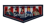 Pellissippi Lodge ScoutFest 2022 flap Great Smoky Mountain Council #557