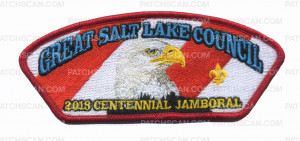 Patch Scan of GSLC 2018 Centennial Jamboral CSP Eagle head