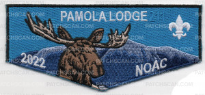 Patch Scan of PAMOLA NOAC 2022 FLAP BLACK