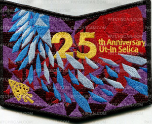 Patch Scan of 25th Anniversary Ut- In Selica - pocket patch
