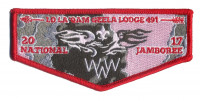 Lo La Qam Geela Lodge 491 2017 National Jamboree Flap Crater Lake Council #491