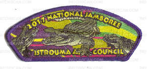Patch Scan of Istrouma Area Council- 2017 NSJ- Alligator 