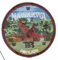 Nawakwa 3 Pavilion - Round - BK/RD Heart of Virginia Council #602