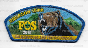 Patch Scan of Emerson 100th FOS 2019 CIEC CSP