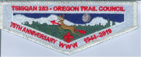 Tsisqan 253 75th Anniversary Flap Oregon Trail Council #697